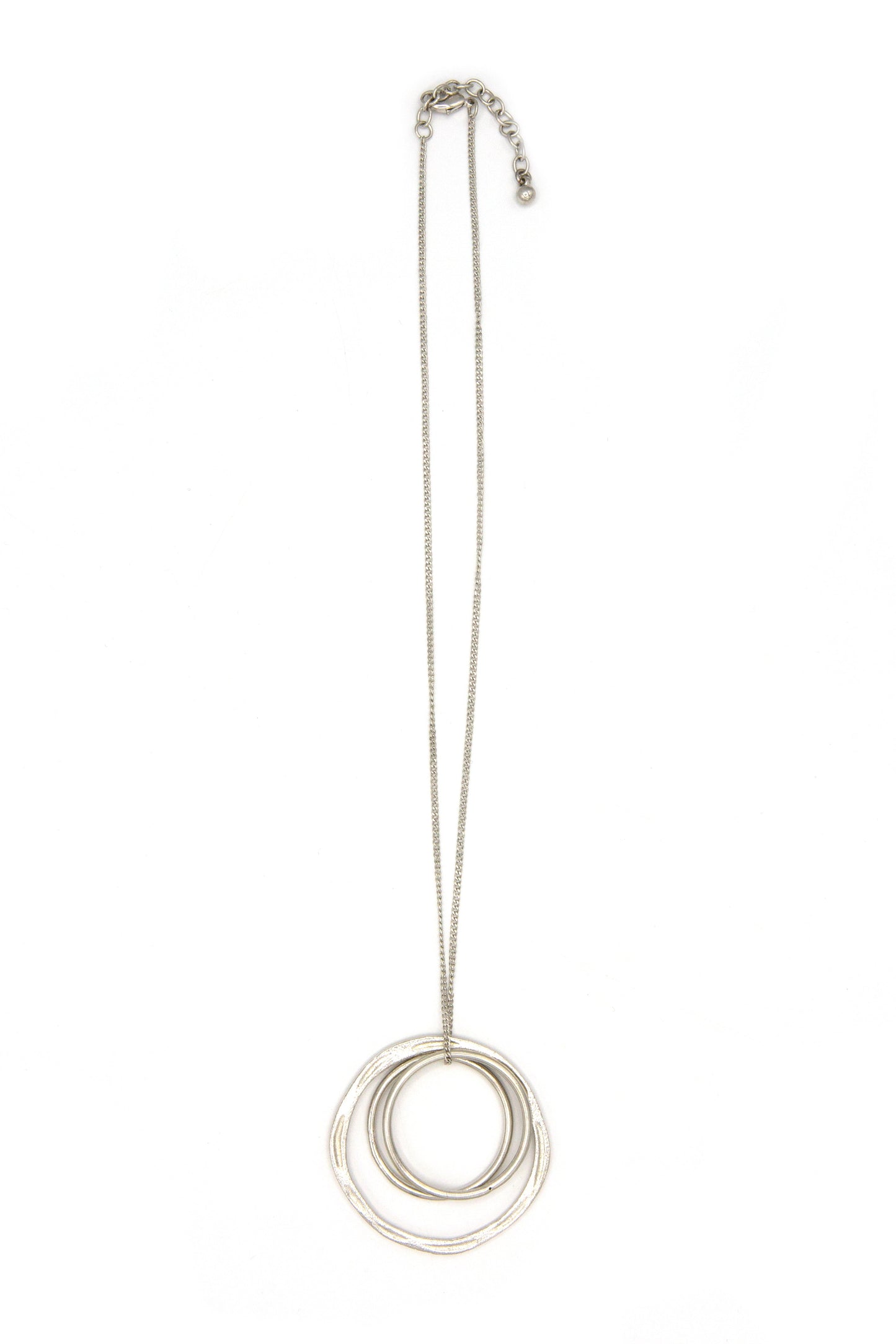 Linked Rings Pendant Necklace