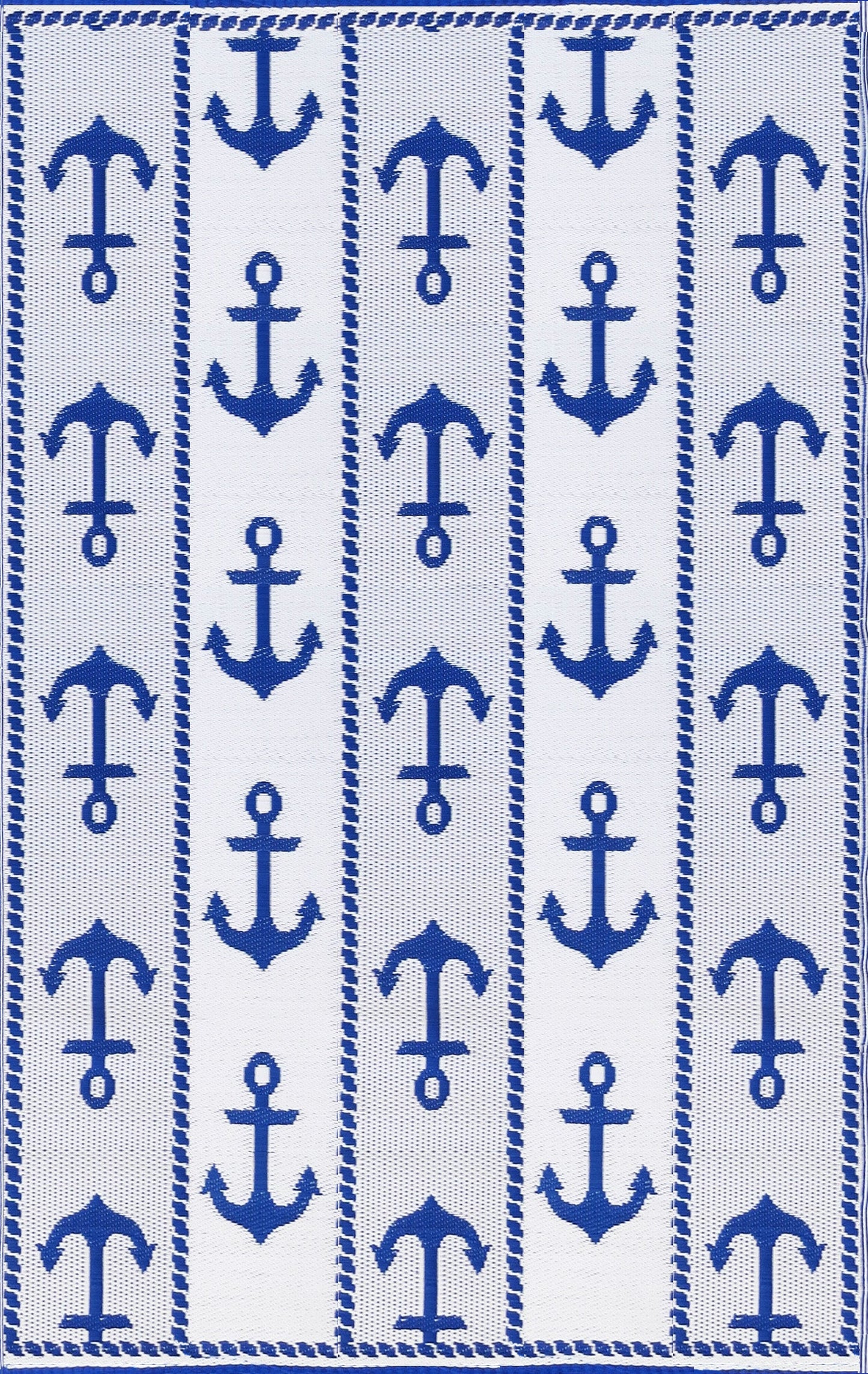 Anchor Blue & White
