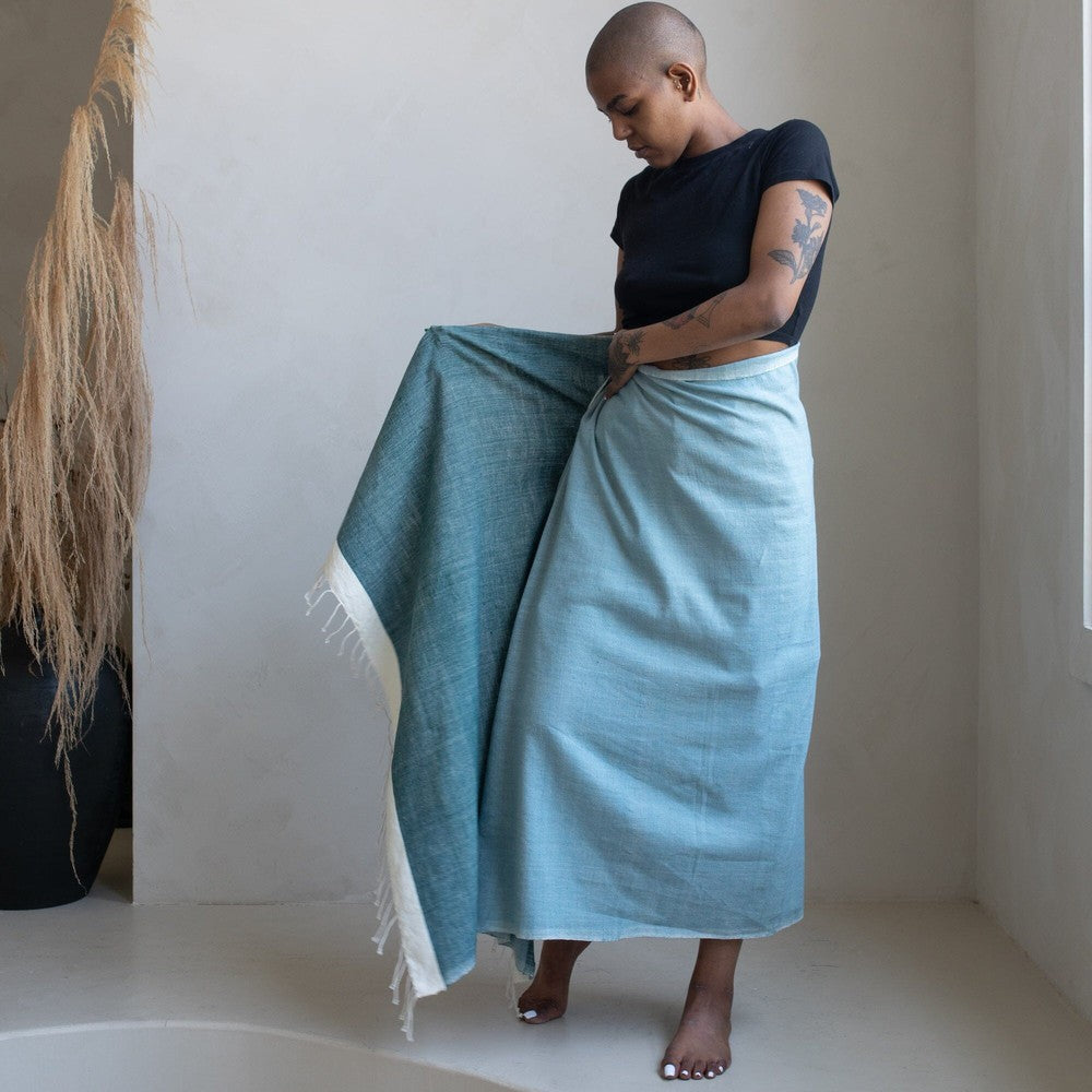 Abay Handwoven Eco-Friendly Ethiopian Cotton Beach Towel