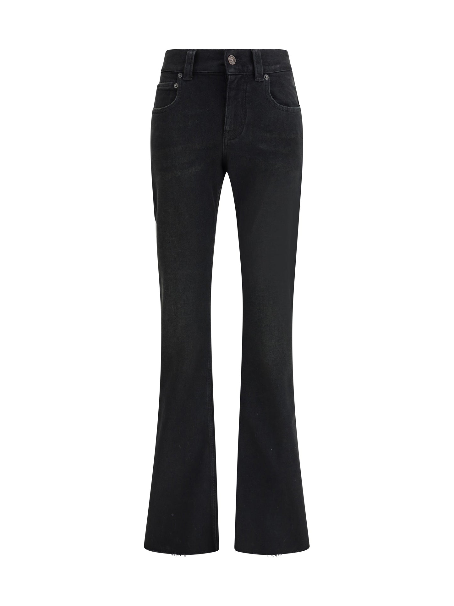 Balenciaga Women Slim Bootcut Jeans