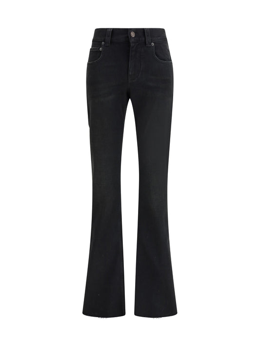 Balenciaga Women Slim Bootcut Jeans