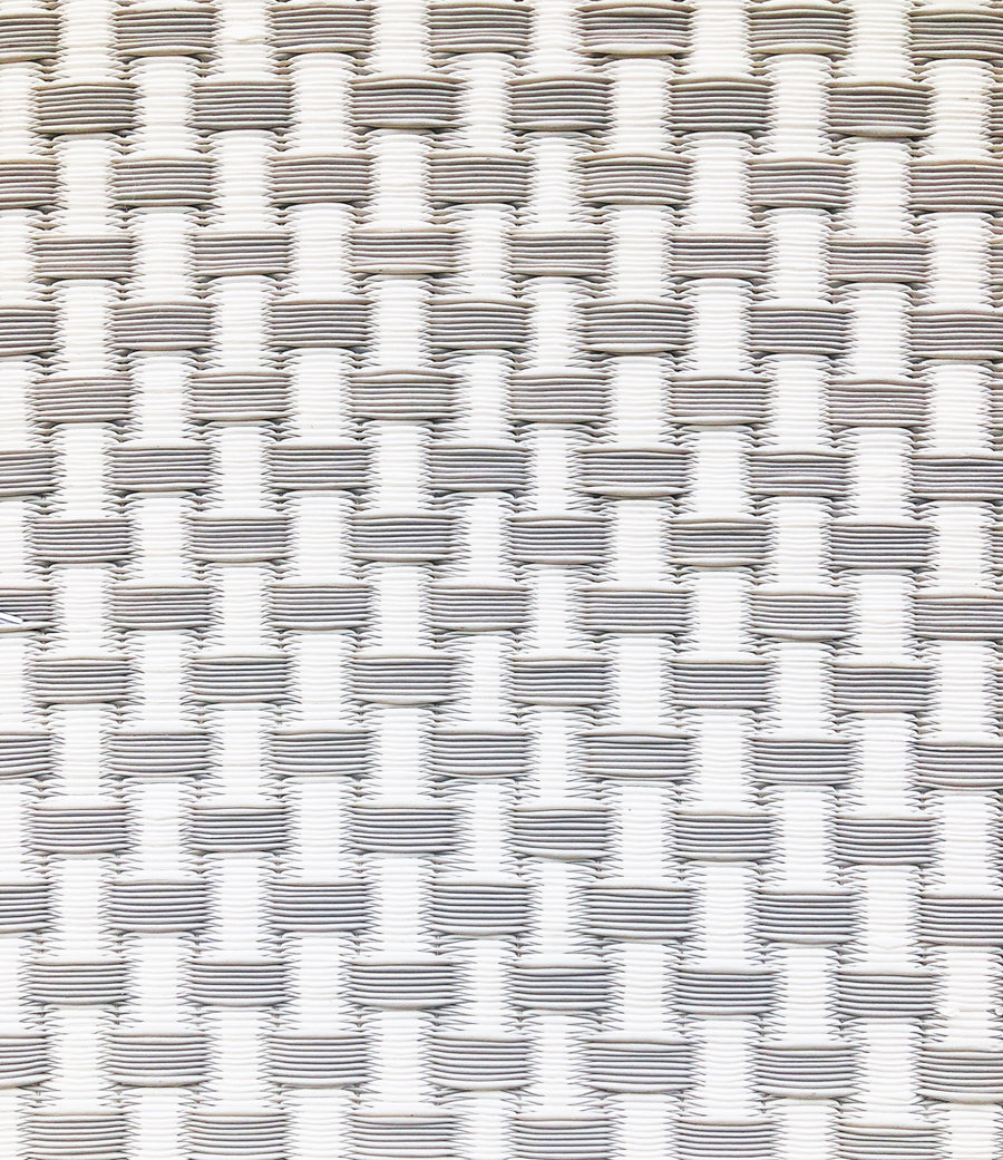 Basket Weave White Stone