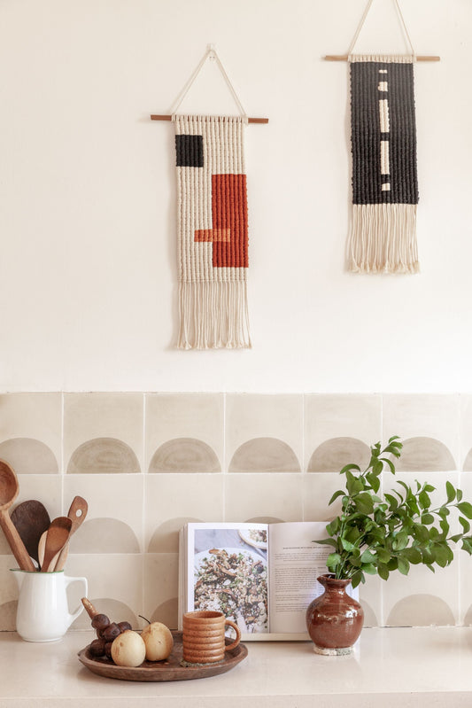 Block Macrame Wall Hanging