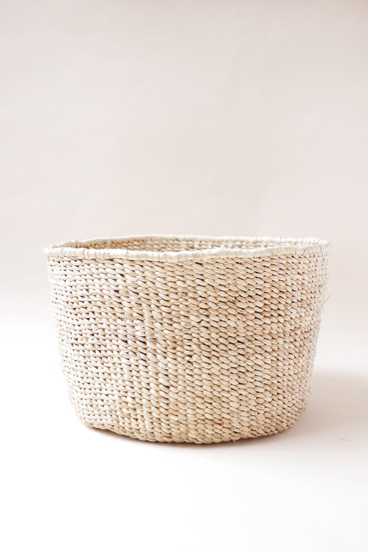 Banana Leaf Floor Basket