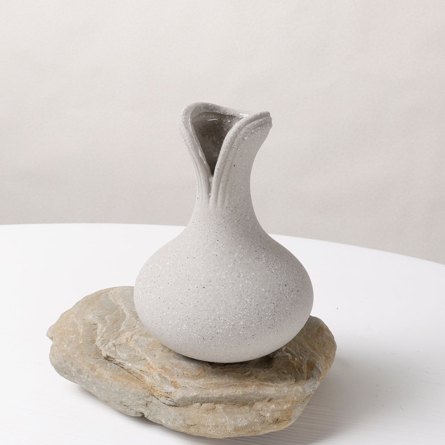 BosilunLife Flower Vase Recycled Ceramic Eco-Clay