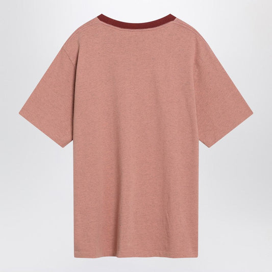 Chloé Pink Cotton T-Shirt With Logo Women
