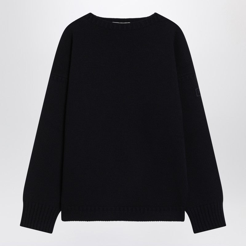 Chloé Navy Blue Sweater In Wool And Cashmere Women