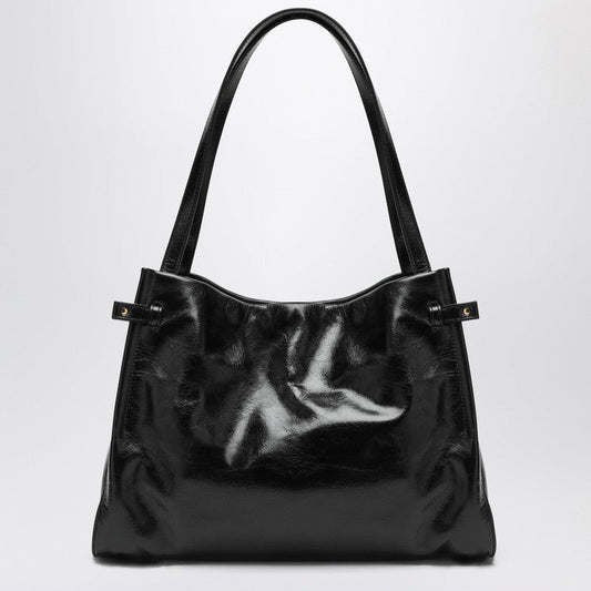 Chloé Chloé Charms Black Leather Shoulder Bag Women