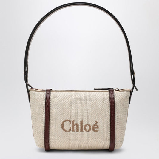 Chloé Chloé Carry Bag In Sand Canvas Women