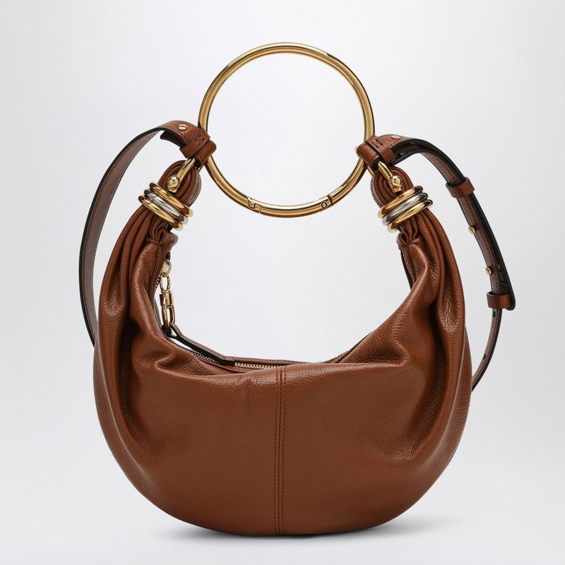 Chloé Small Bracelet Hobo Bag Clay Brown Women
