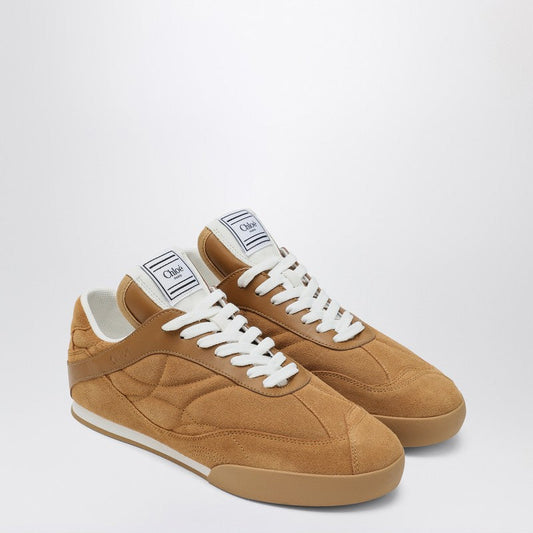 Chloé Chloé Kick Cinnamon Brown Sneakers In Suede Women