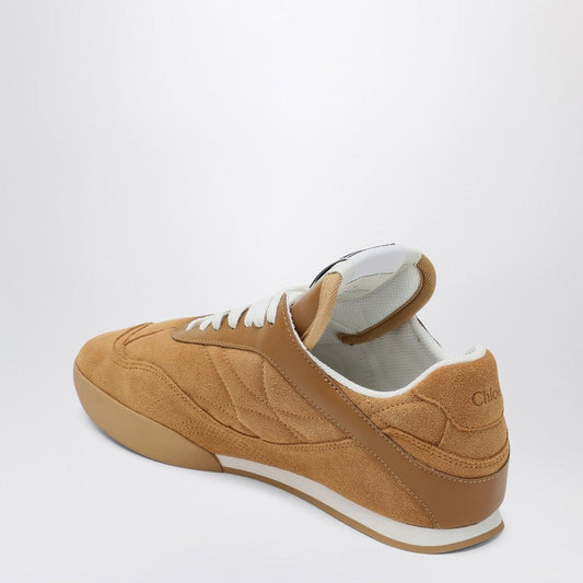 Chloé Chloé Kick Cinnamon Brown Sneakers In Suede Women