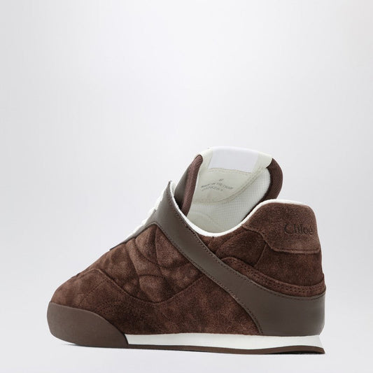 Chloé Chloé Kick Chocolate Sneakers In Suede Women