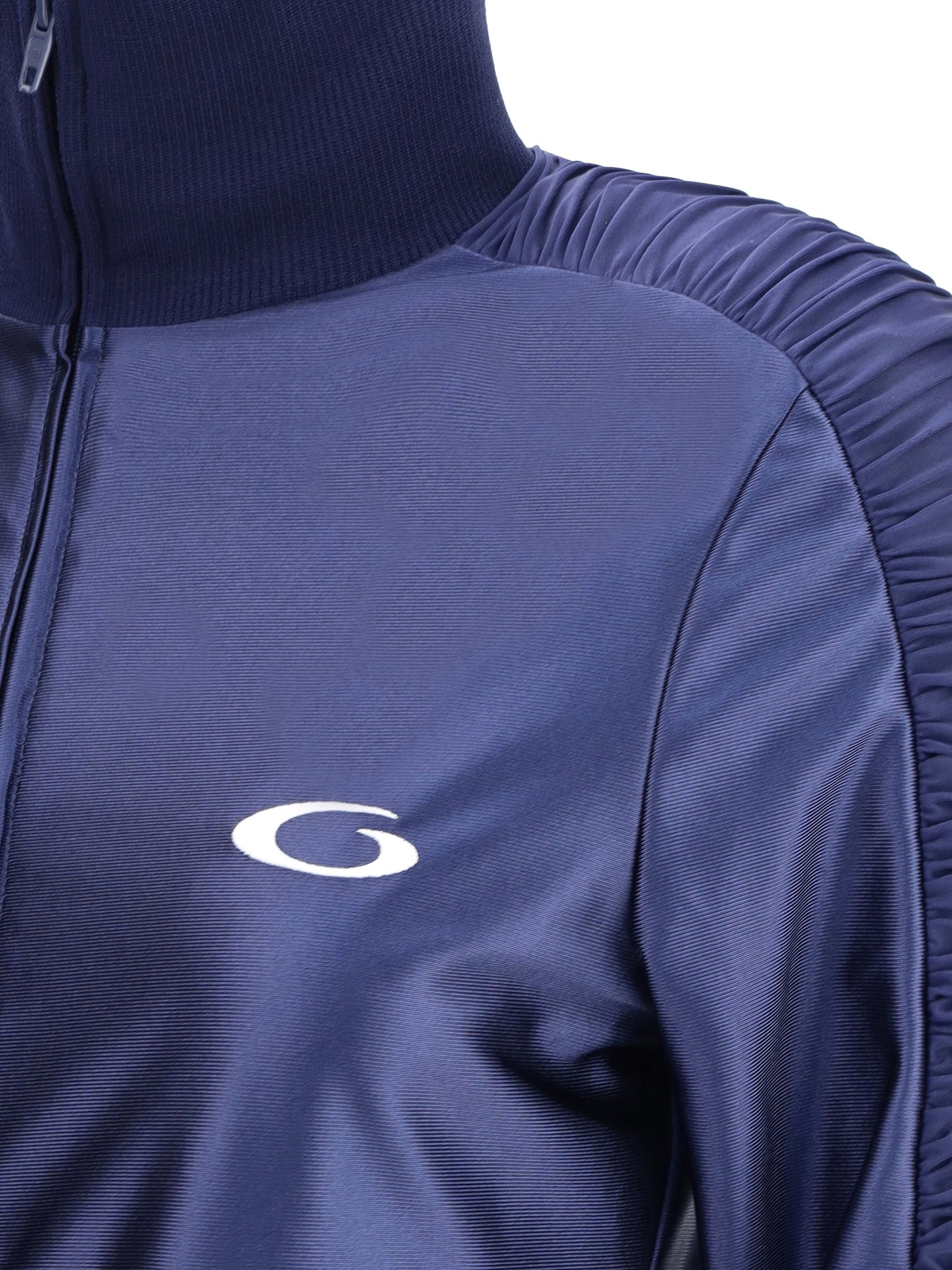 Balenciaga Women Shiny Jersey Fitted Tracksuit Dress