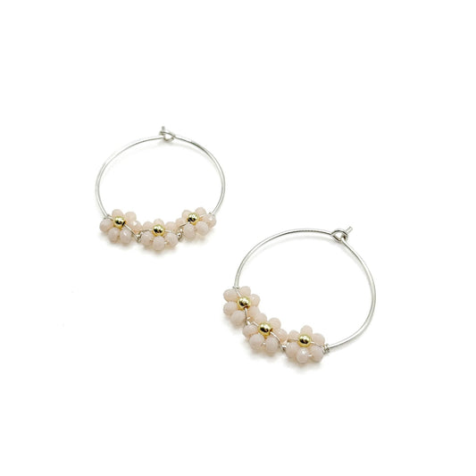 Daisy Silver Plated Earrings Daisy Collection Exclusive