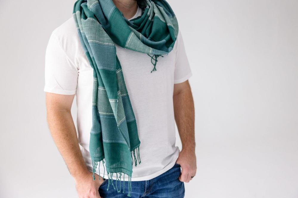 Danakil Handwoven Ethiopian Cotton Shawl