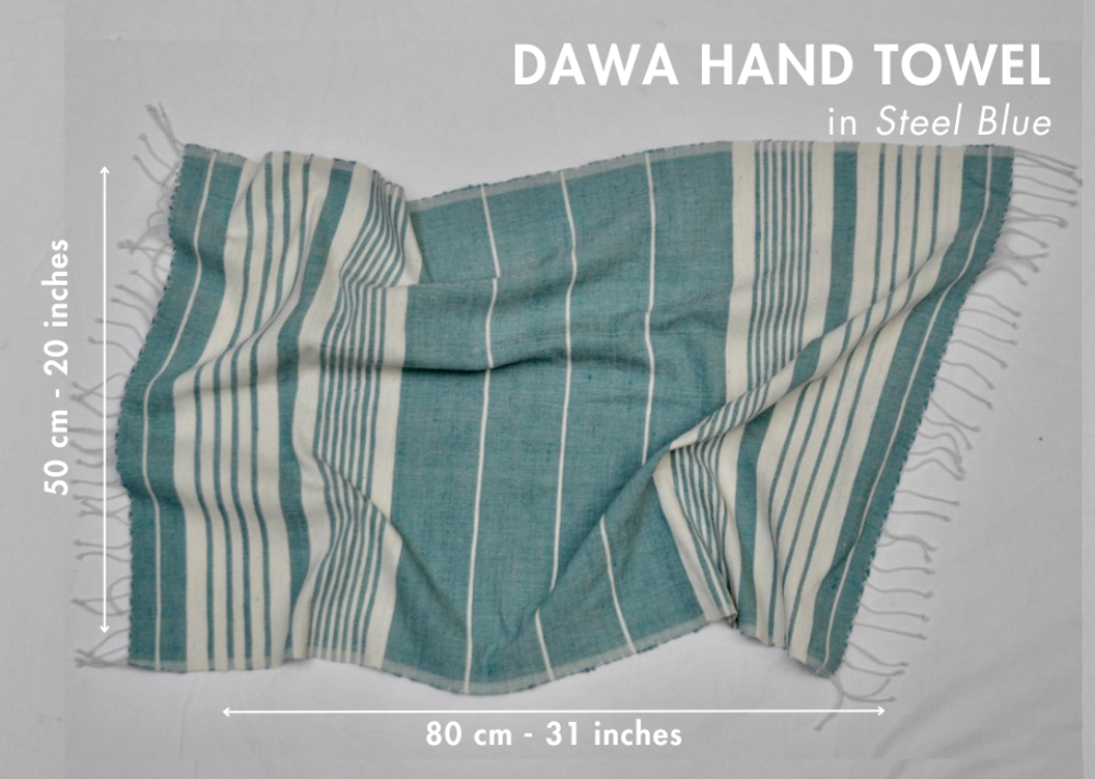 Dawa Handwoven Ethiopian Cotton Hand Towel