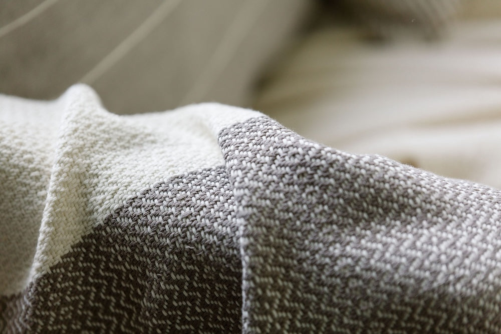 Desta Handwoven Ethiopian Cotton Throw Blanket