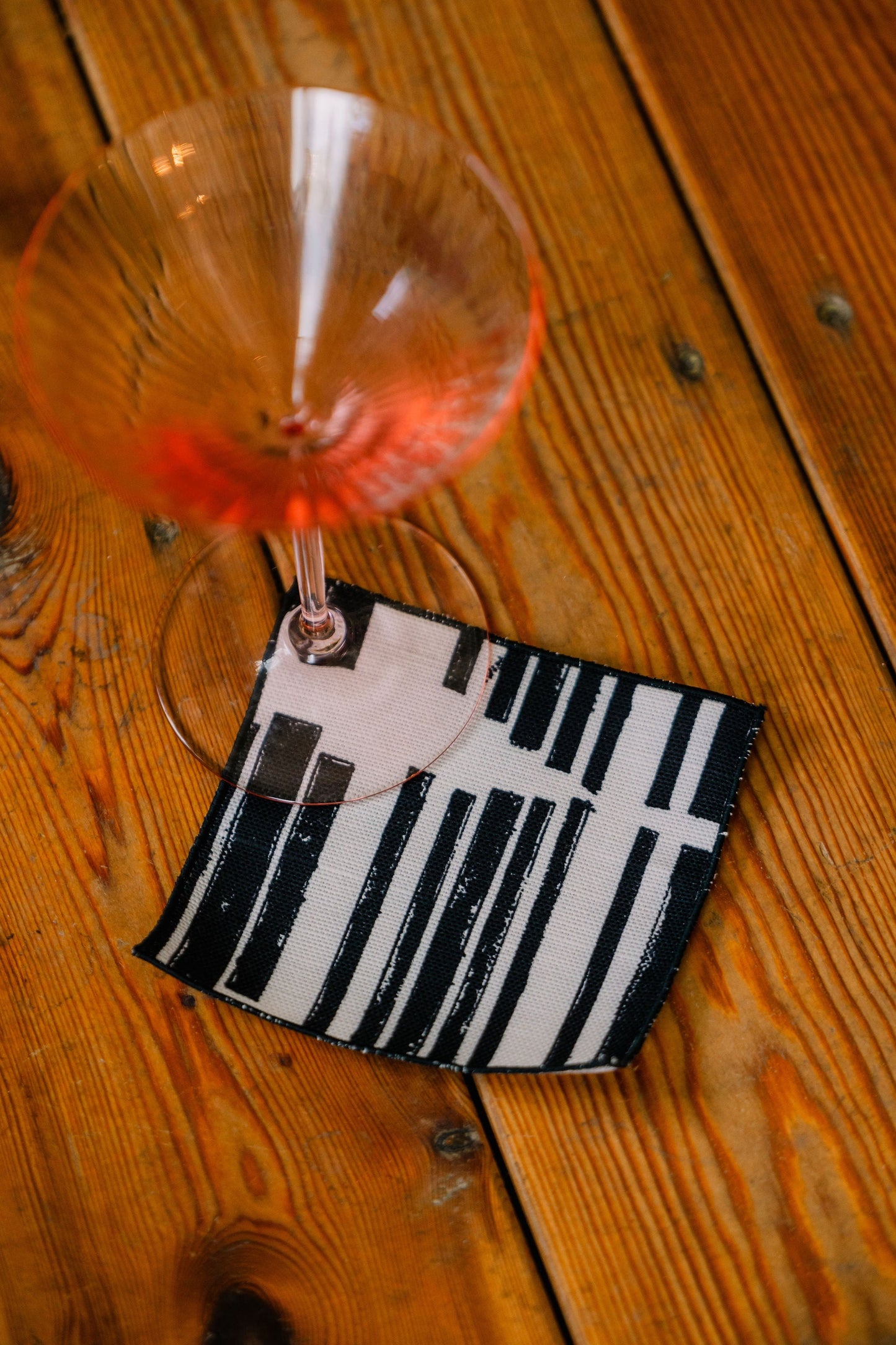 Marguerite in Clairvoyant 5" x 5" Cocktail Napkin - Set of 4