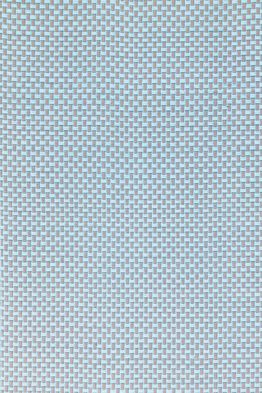 Basket Weave Sand & Aqua