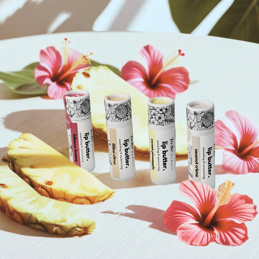 Tropical Flavors Lip Butter Gift Bundle