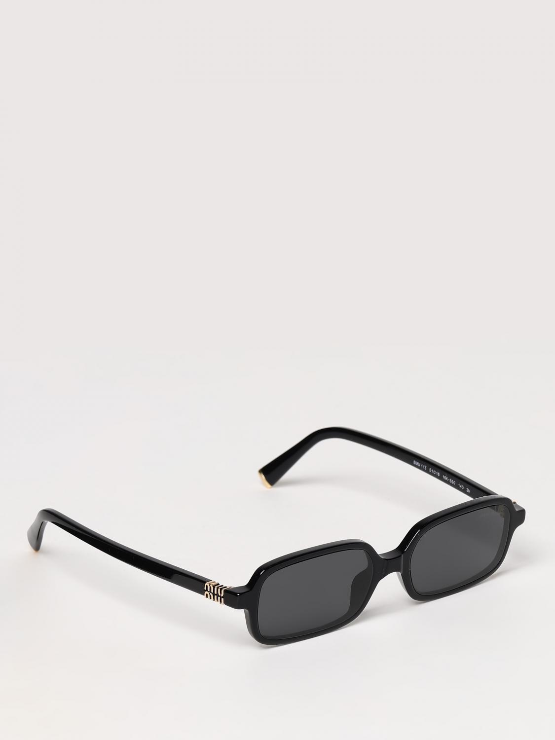 Miu Miu Sunglasses Woman Black