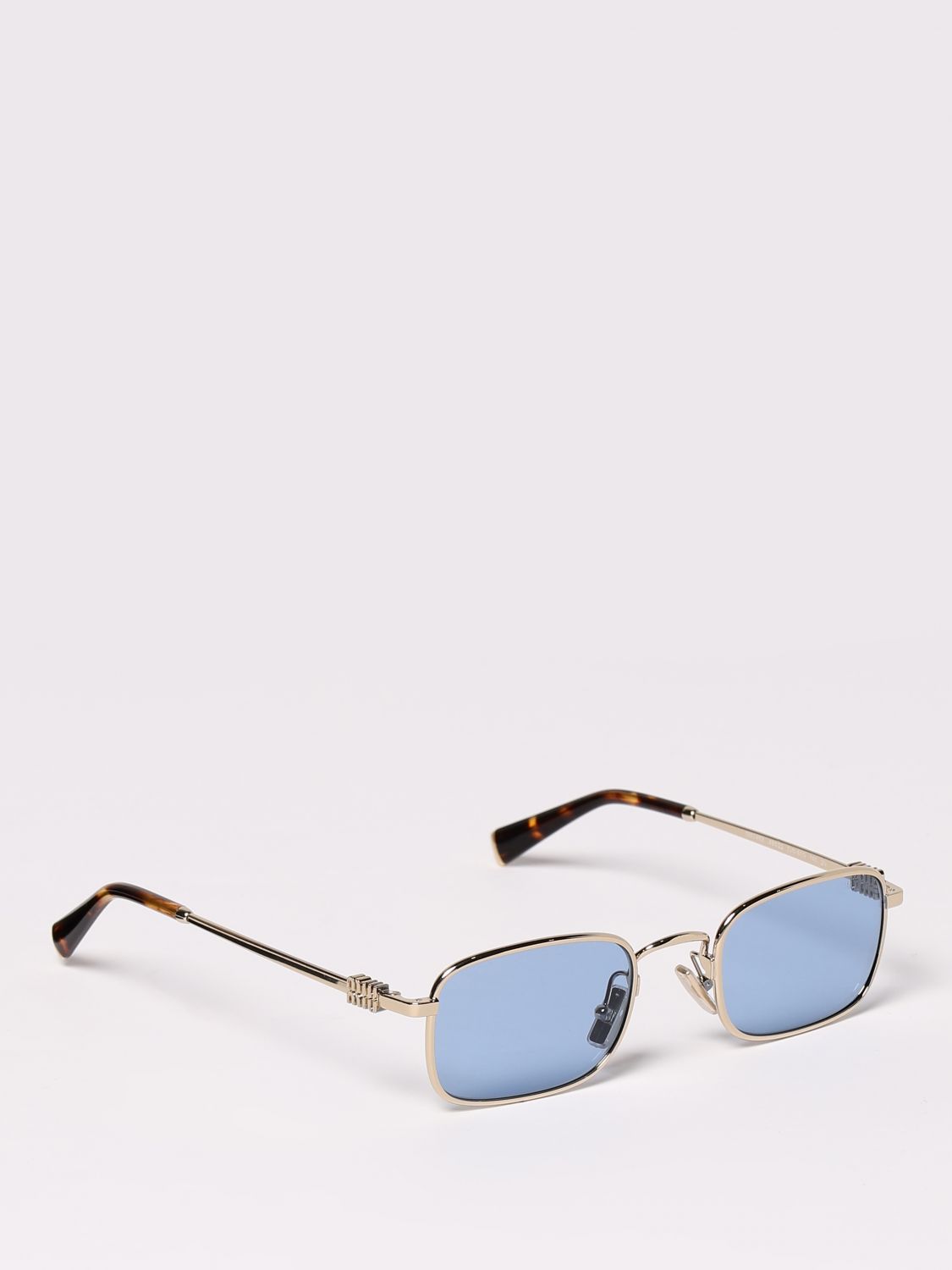 Miu Miu Sunglasses Woman Gold