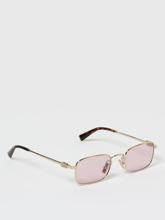 Miu Miu Sunglasses Woman Gold