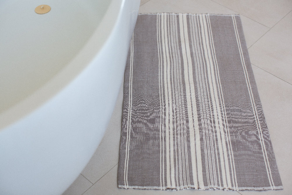 Genalé Handwoven Ethiopian Cotton Bath Mat