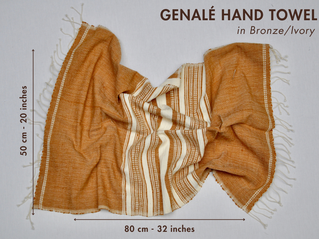 Genalé Handwoven Ethiopian Cotton Hand Towel