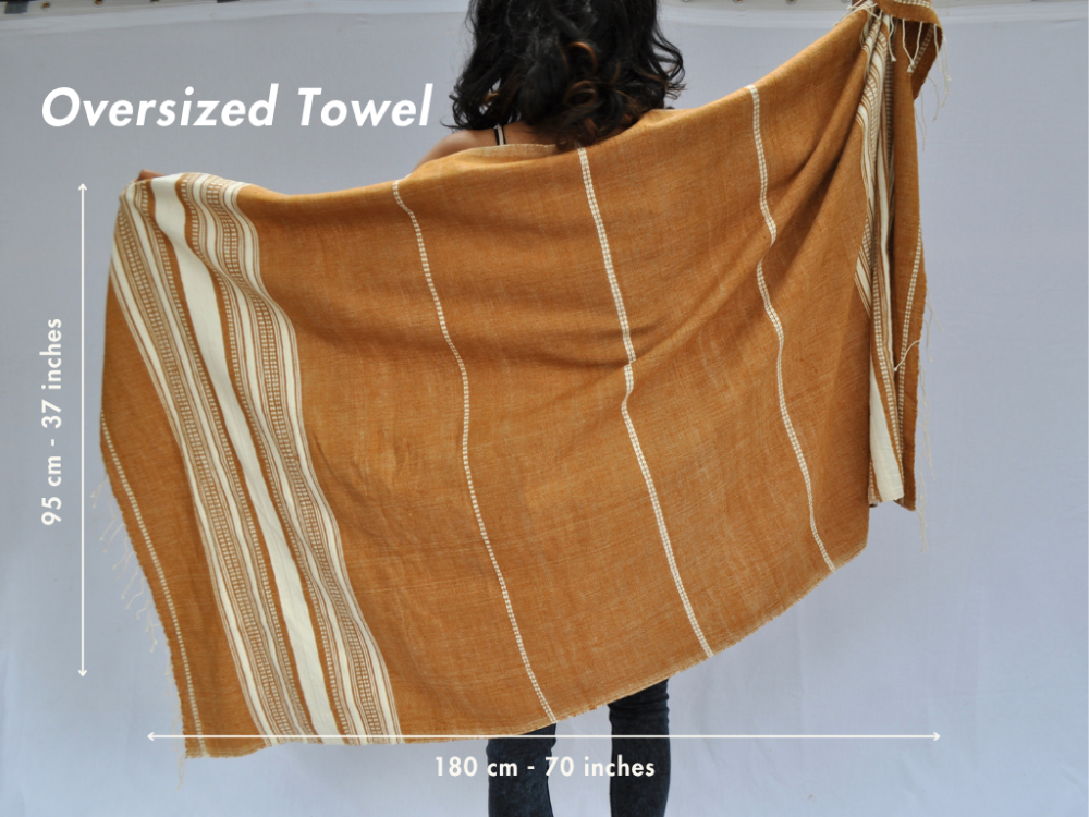 Genalé Handwoven Ethiopian Cotton Bath Towel