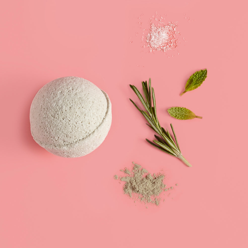 Power Bath Bomb – Rosemary, Peppermint & Epsom Salt Relief