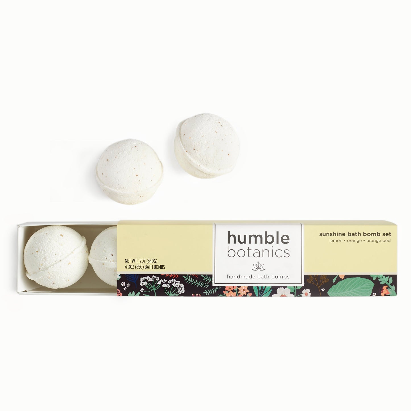 Sunshine Bath Bomb Set – Energizing Citrus Blend for a Refreshing Soak