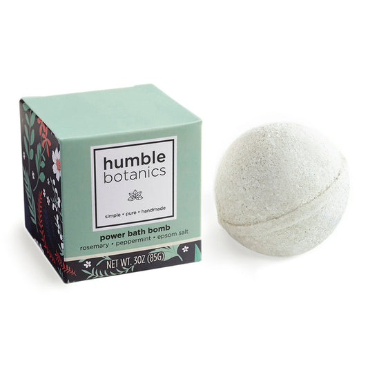 Power Bath Bomb – Rosemary, Peppermint & Epsom Salt Relief