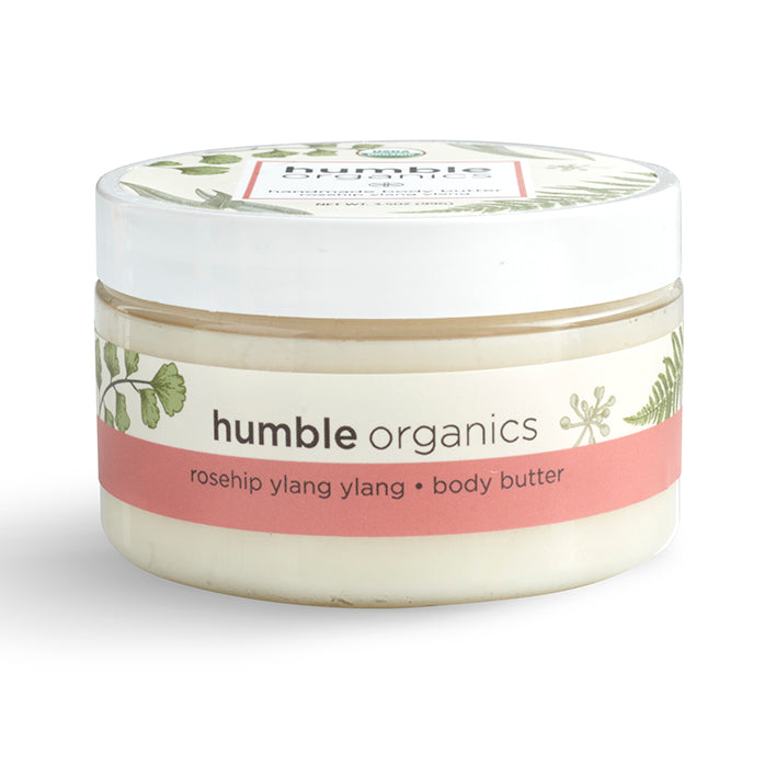 Organic Rosehip Ylang Ylang Body Butter – Exotic & Uplifting Hydration
