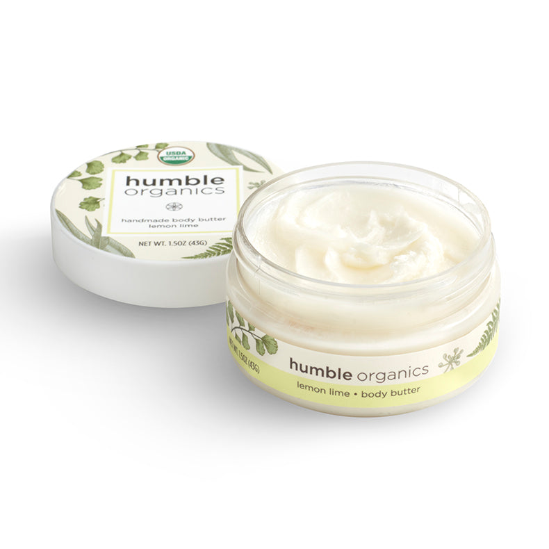 Organic Lemon Lime Body Butter – Energize & Nourish