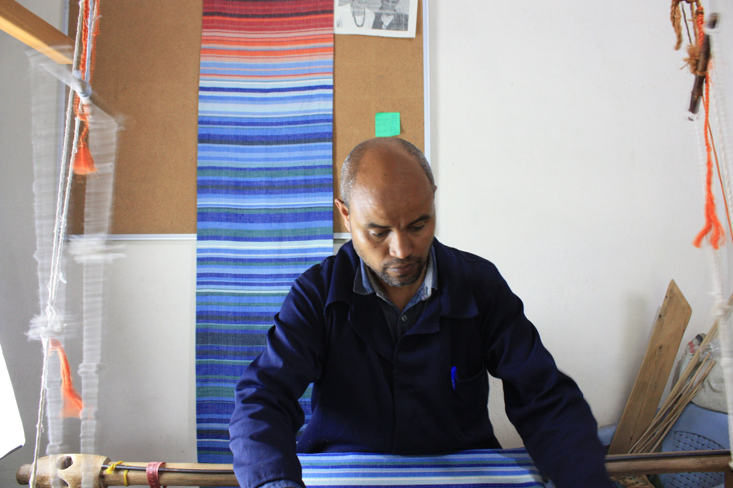 Climate Warming Ethiopian Handwoven Table Runner