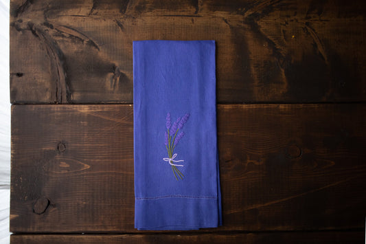 Tea Towel - Lavender Sprig