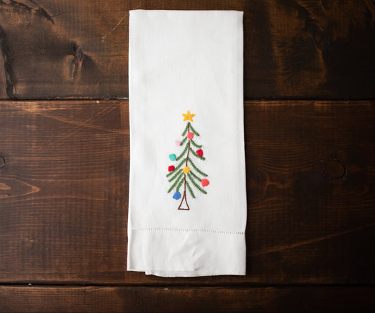 Tea Towels - Rustic Christmas Tree