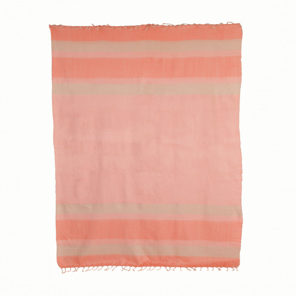 Kallpa Collection - Faded Coral with Braided Fringe