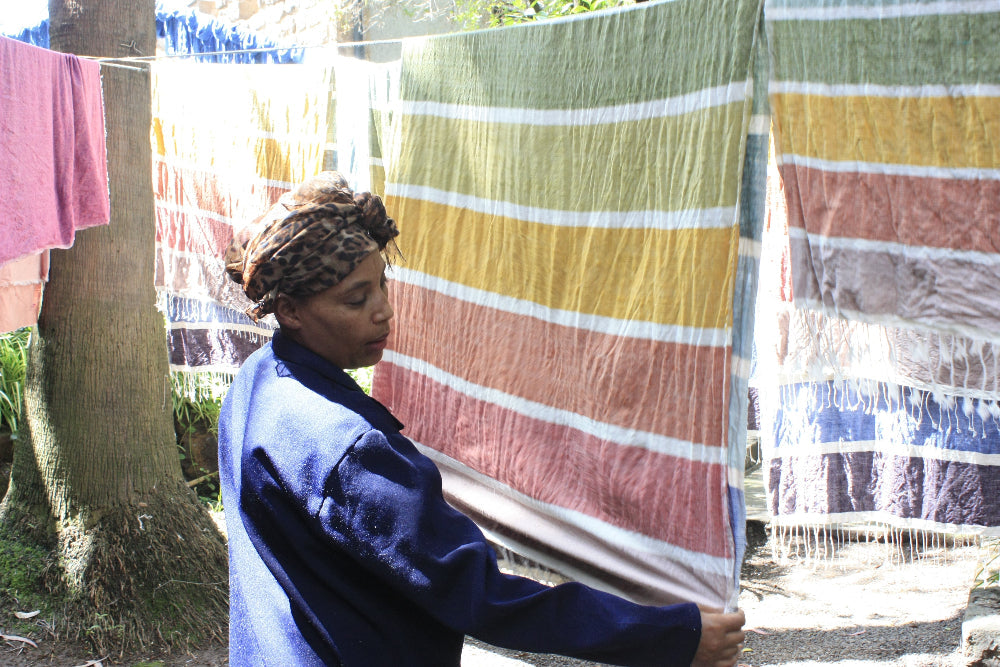 Kalam Handwoven Ethiopian Cotton Bath Towel