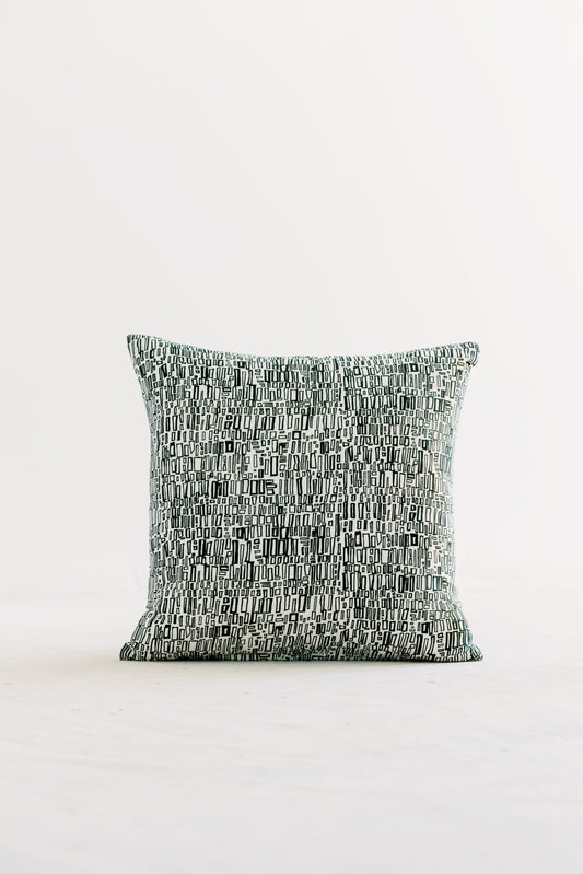 Leucadia in Bosque 18" x 18" Pillow