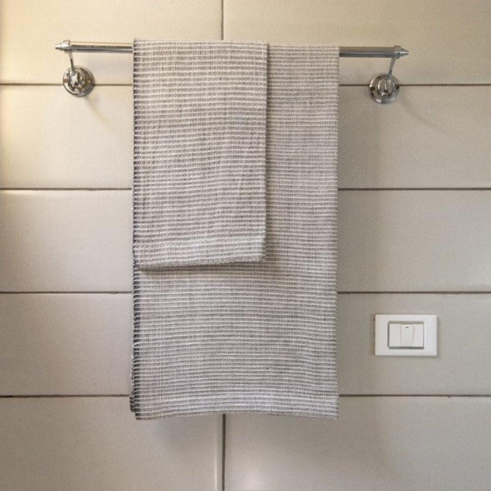 Zarima Handwoven Ethiopian Cotton Waffle Bath Towel