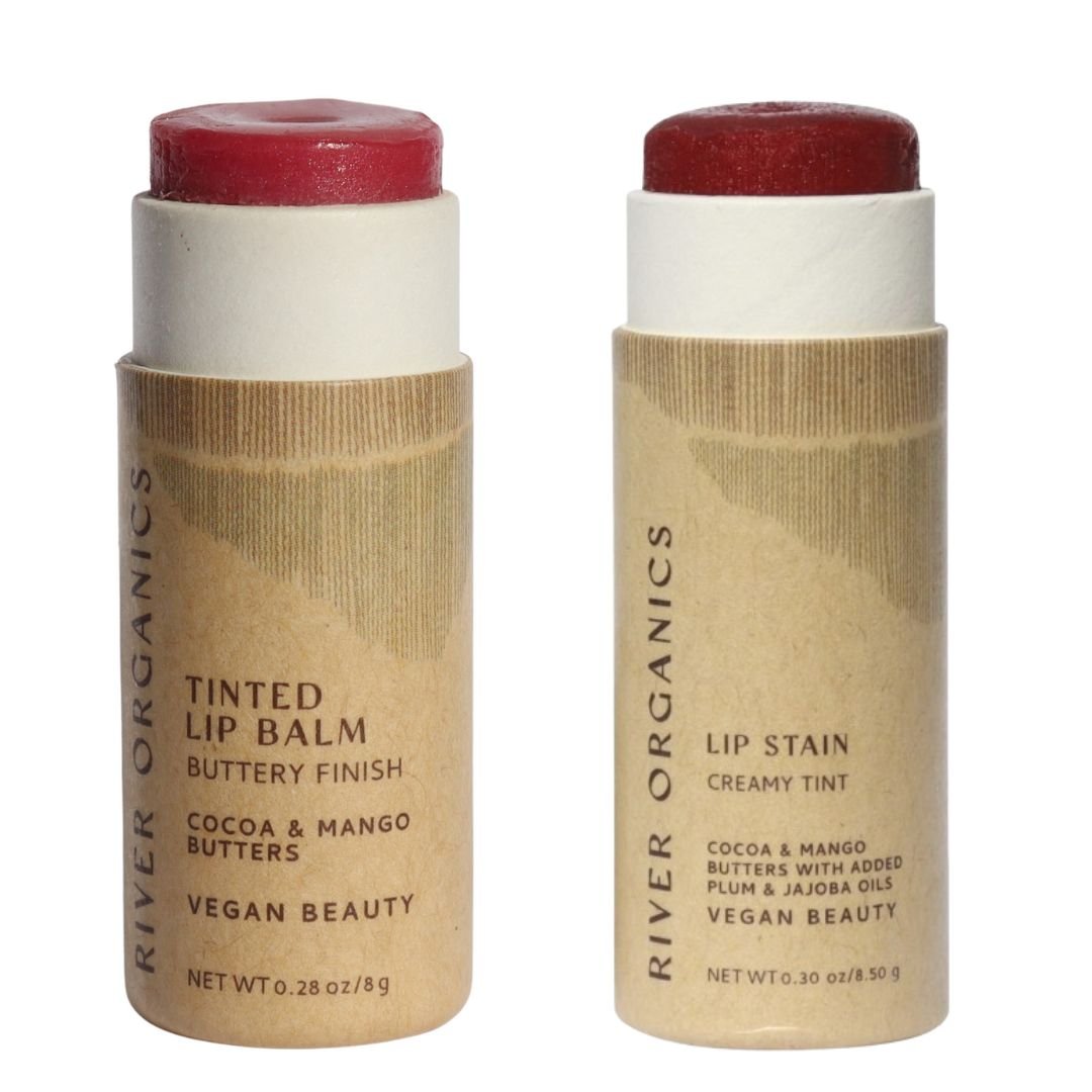 Set of 2 Lip Balms or Lip Stains