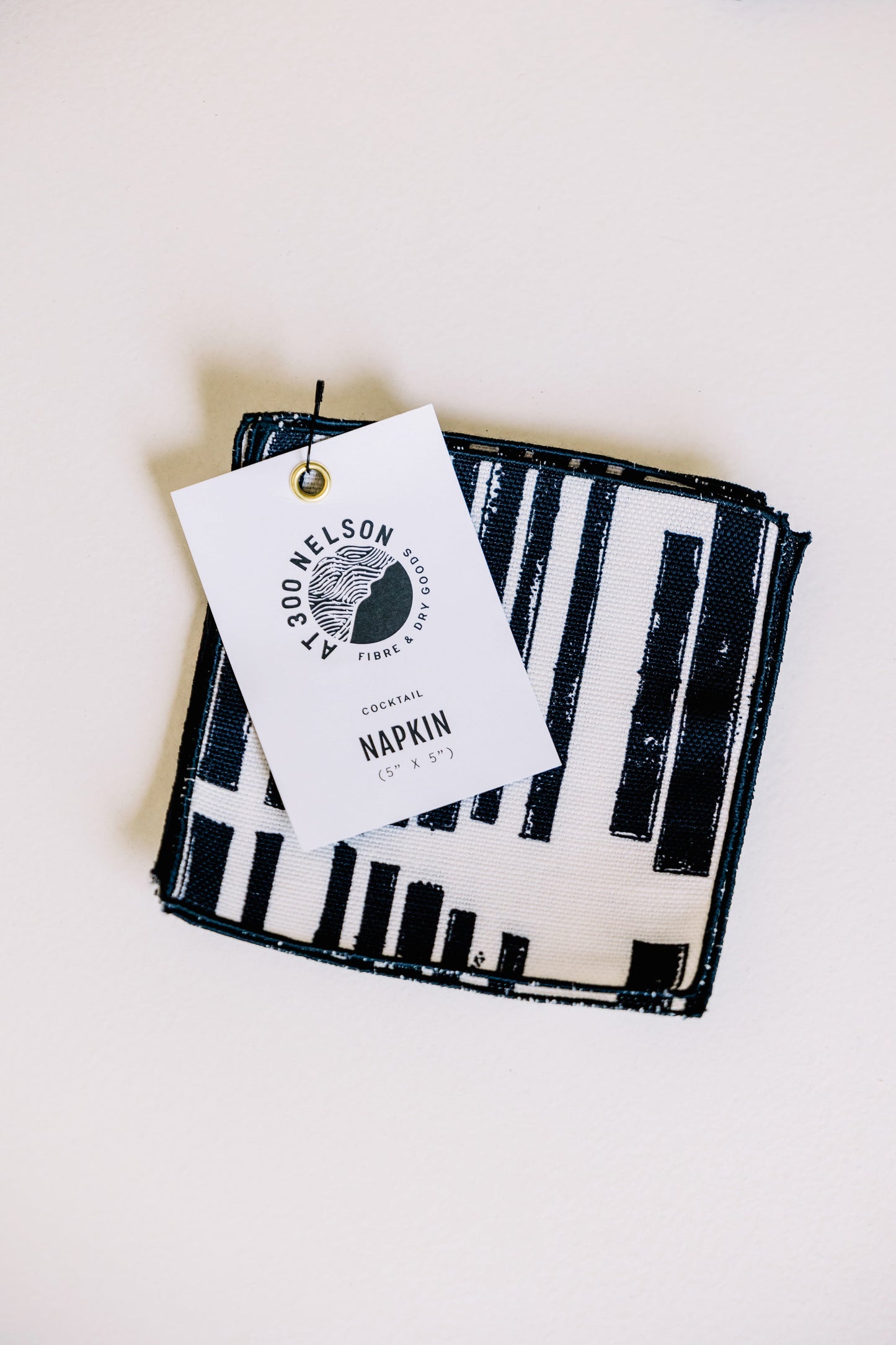 Marguerite in Clairvoyant 5" x 5" Cocktail Napkin - Set of 4