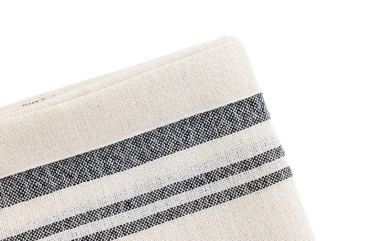 Miska Collection - Handloomed Alpaca - Ink & Ivory Horizon