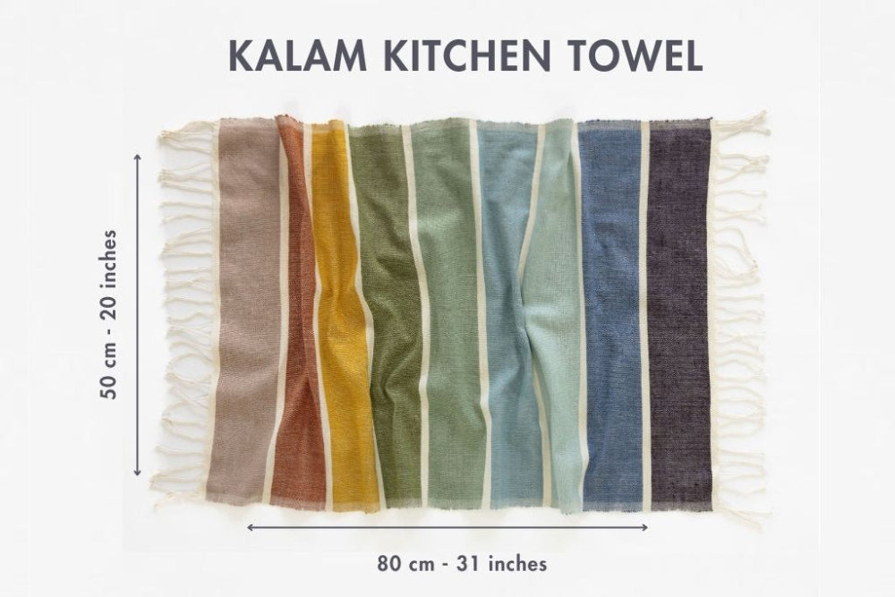 Kalam Handwoven Ethiopian Cotton Hand Towel