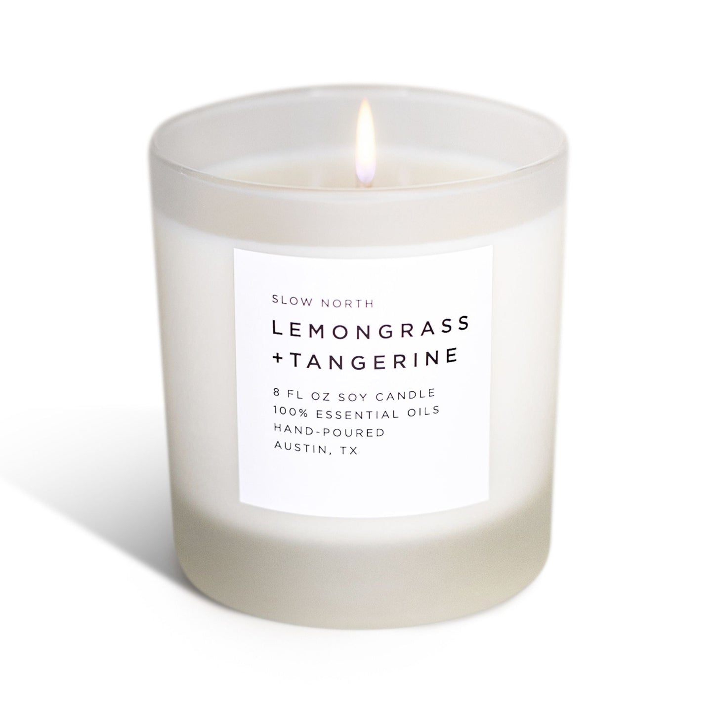 Lemongrass + Tangerine - Signature Candle