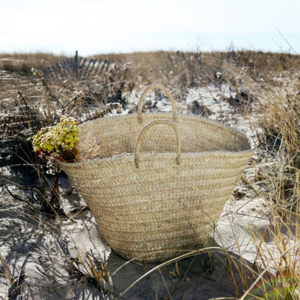 Oversized Palm Basket