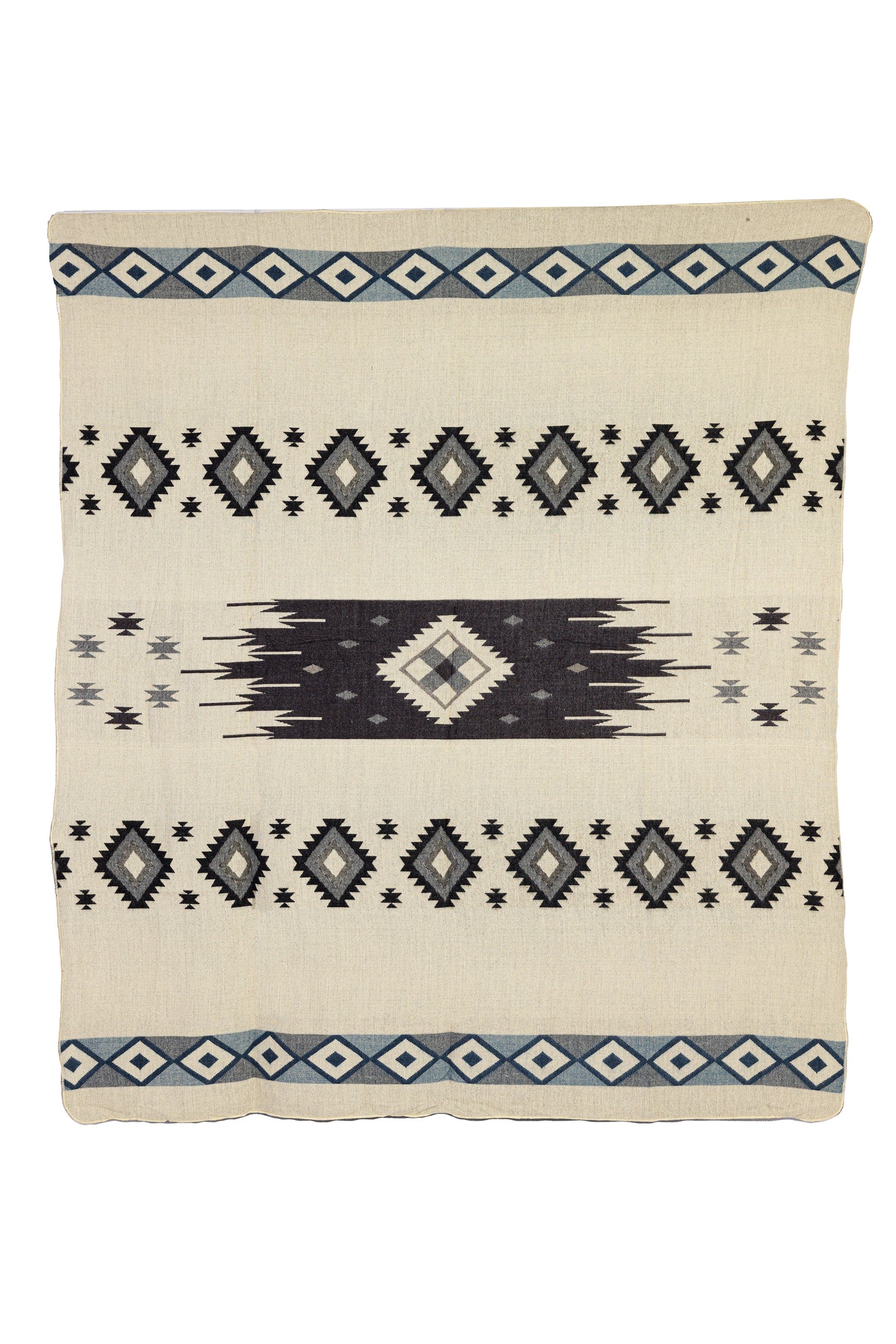 Yachana Collection  - Diamond Dark Blue Gray and Black